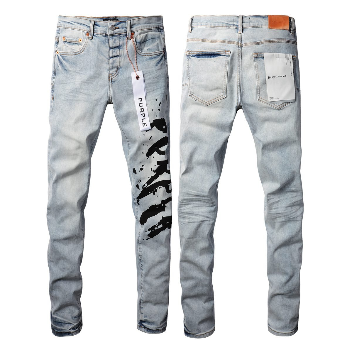 Purple Jeans Men Women