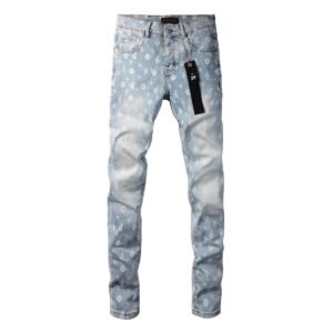 Purple Jeans Men Women