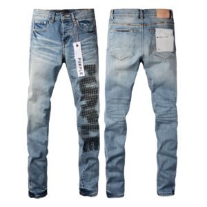 Purple Jeans Men Women