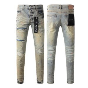 Purple Jeans Men Women