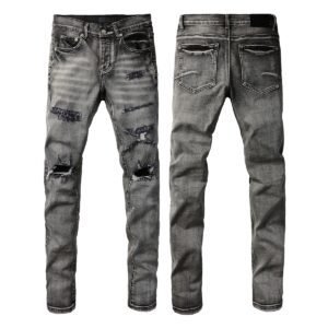 Purple Jeans Men Women