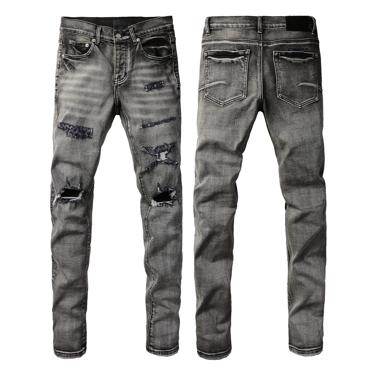 Purple Jeans Men Women