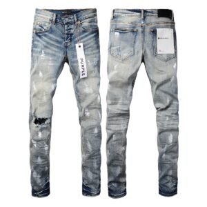 Purple Jeans Men Women