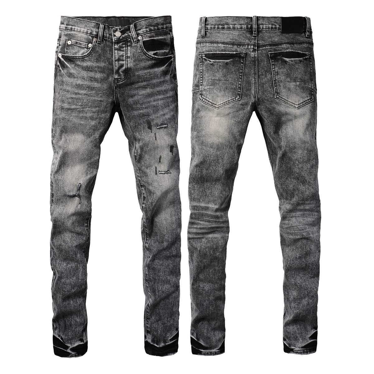 Purple Jeans Men Women