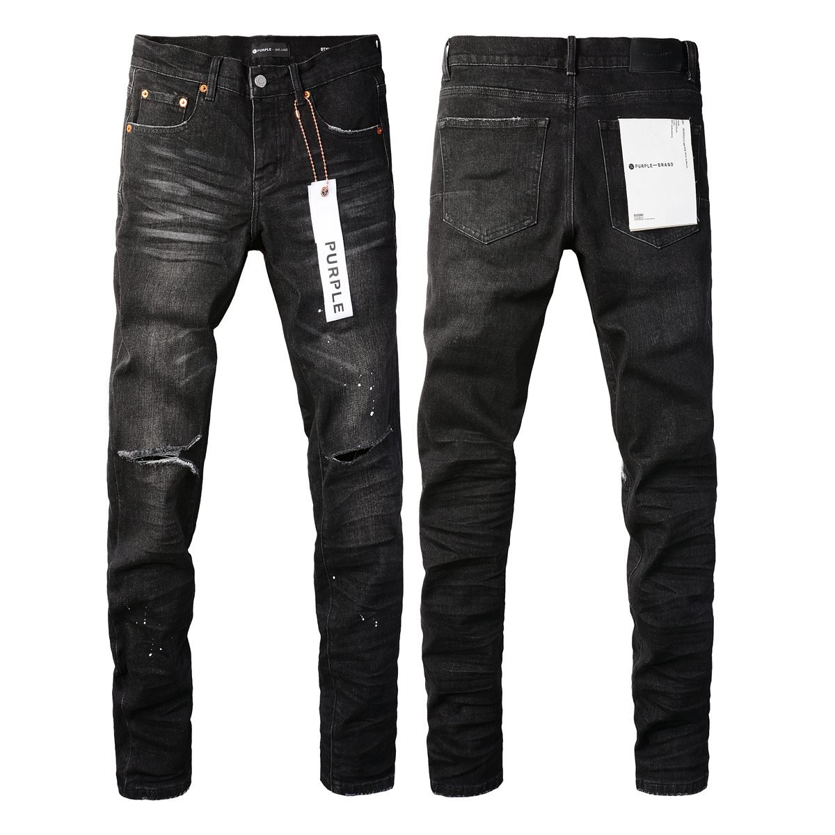 Purple Jeans Men Women