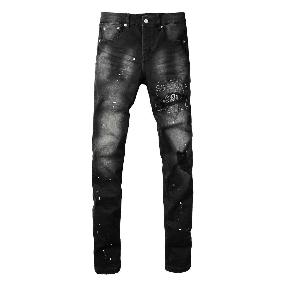 Purple Jeans Men Women