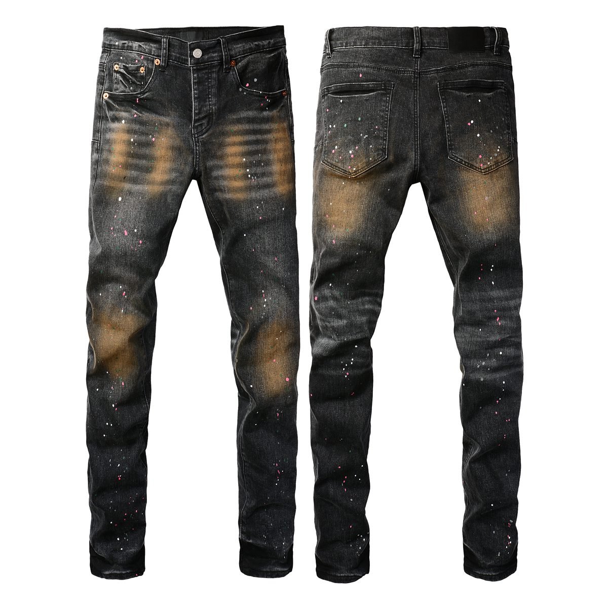 Purple Jeans Men Women