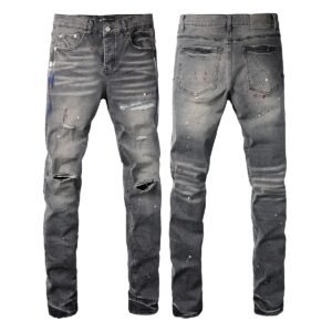 Purple Jeans Men Women