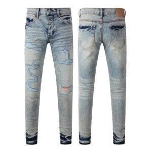 Purple Jeans Men Women