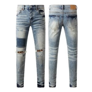 Purple Jeans Men Women