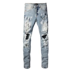 Purple Jeans Men Women