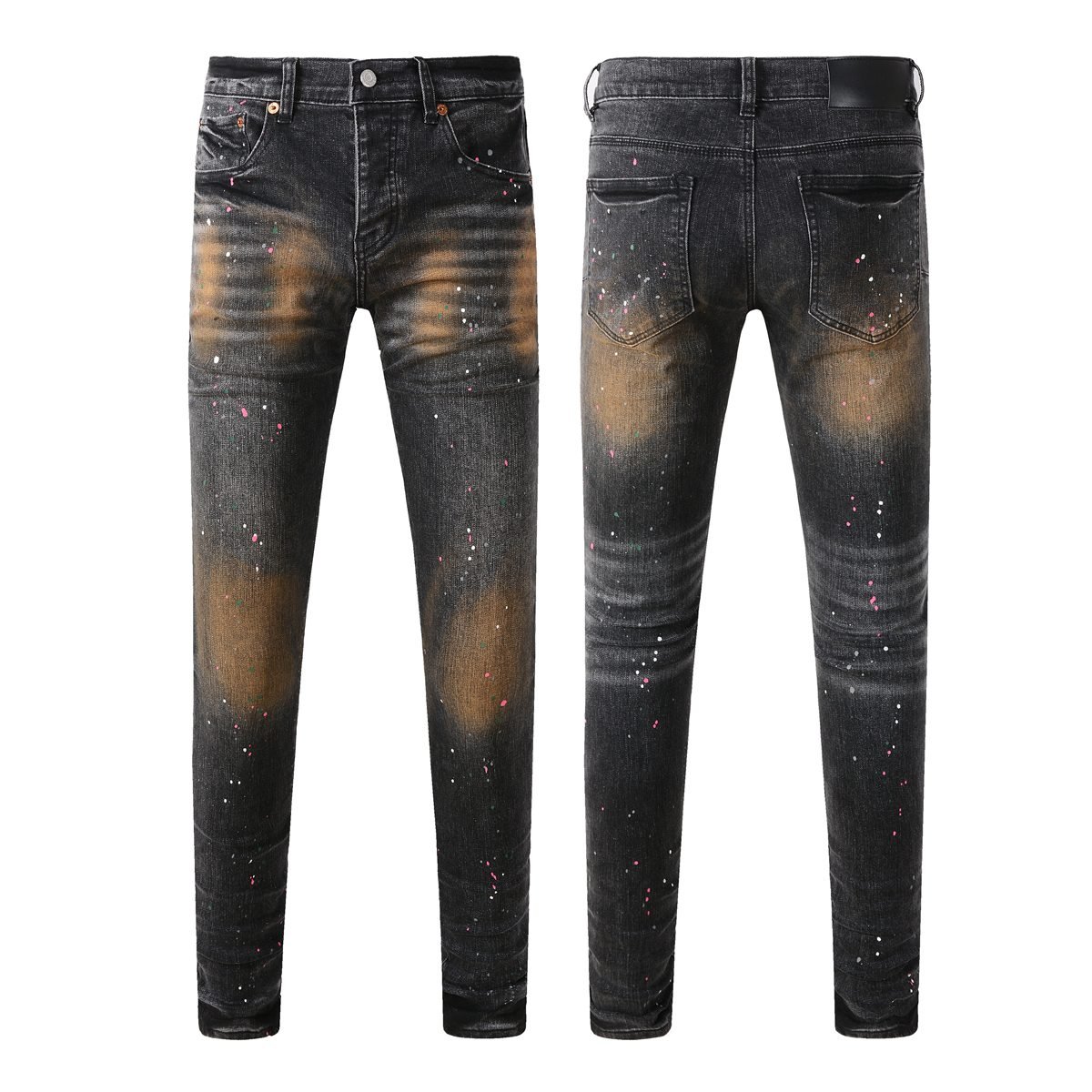 Purple Jeans Men Women