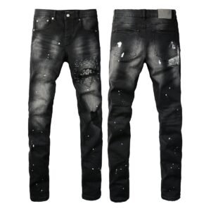 Purple Jeans Men Women