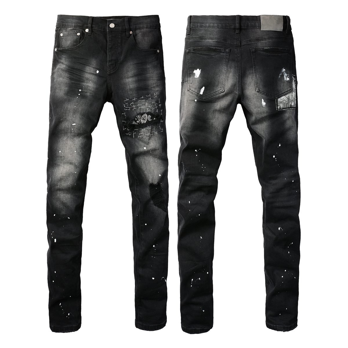 Purple Jeans Men Women