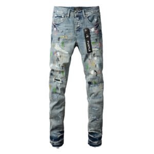 Purple Jeans Men Women