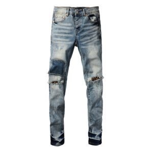 Purple Jeans Men Women