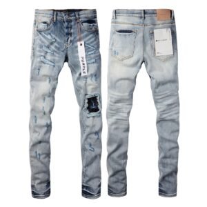 Purple Jeans Men Women