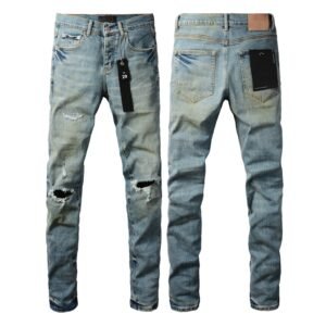 Purple Jeans Men Women