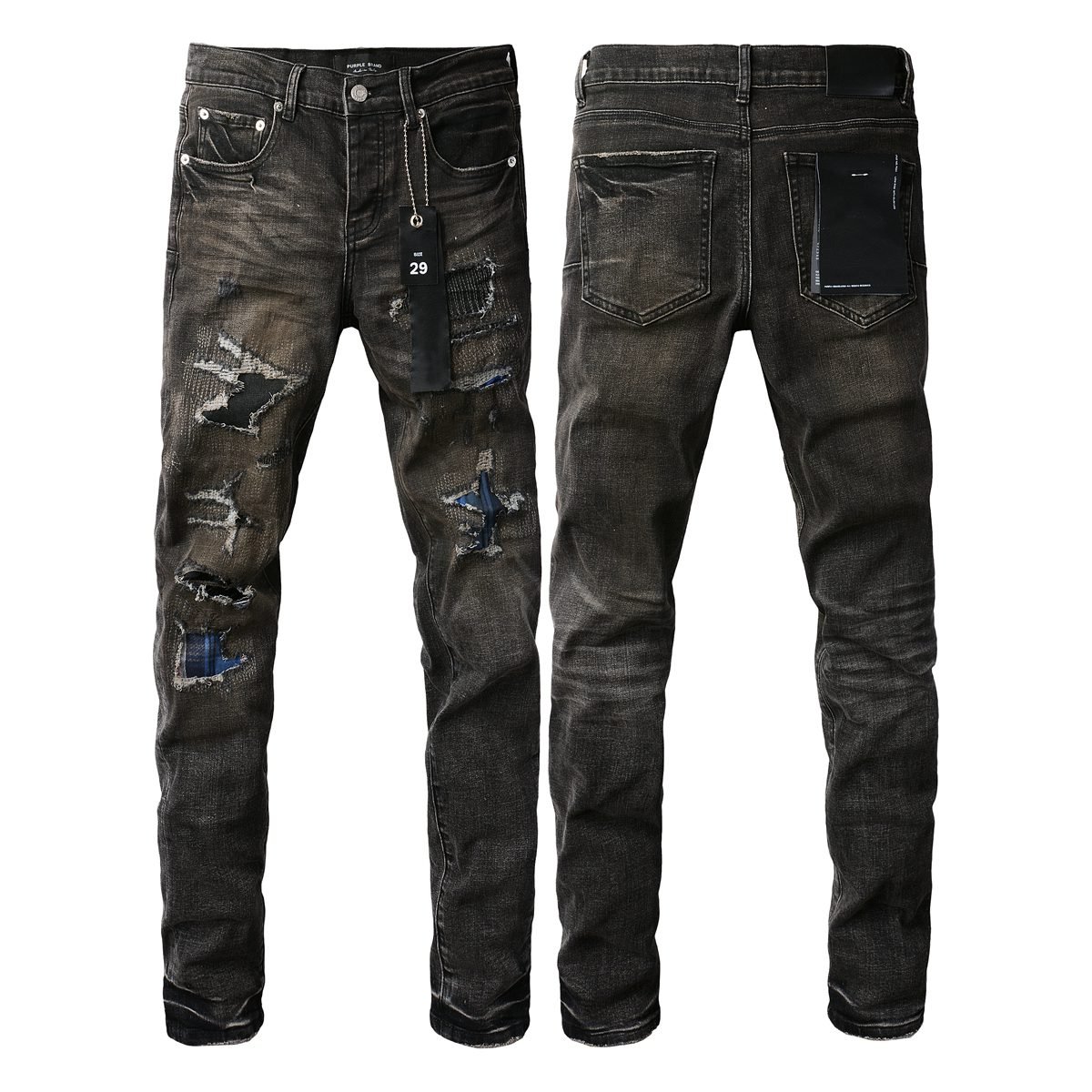 Purple Jeans Men Women