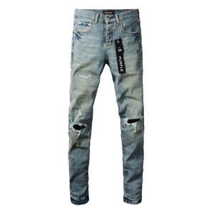 Purple Jeans Men Women
