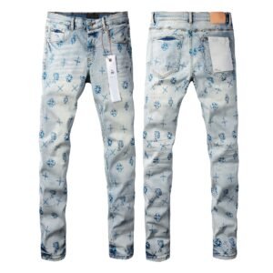 Purple Jeans Men Women