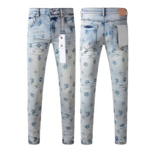 Purple Jeans Men Women