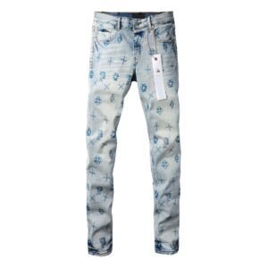 Purple Jeans Men Women