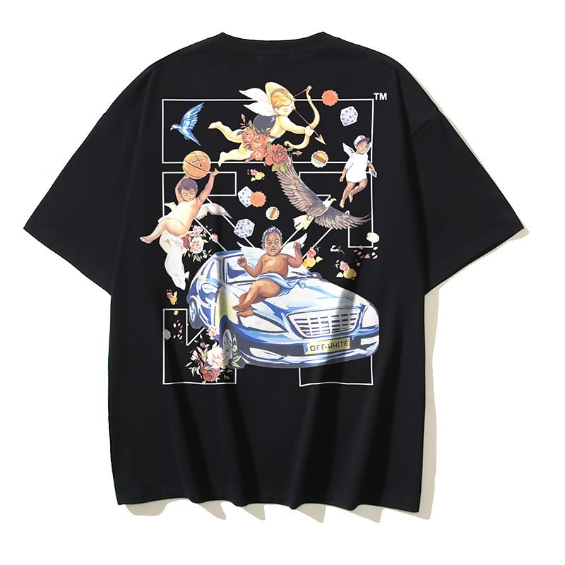 Off White T-Shirt Men Women